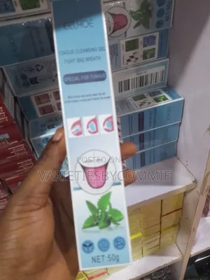Eelhoe Tongue Cleaning Gel With Silicone Scraper