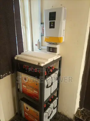 5kva 48v Smk Inverter + 4 Tubular Batteries With 8 Panels