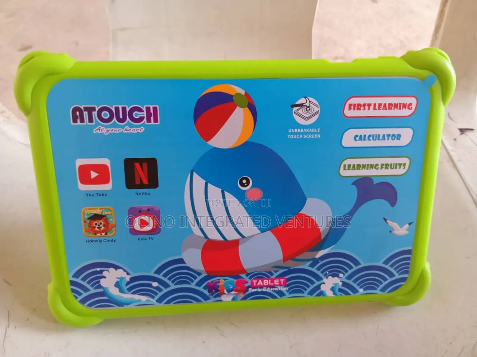 Unbreakable Screen Kids Smart Android Tablet