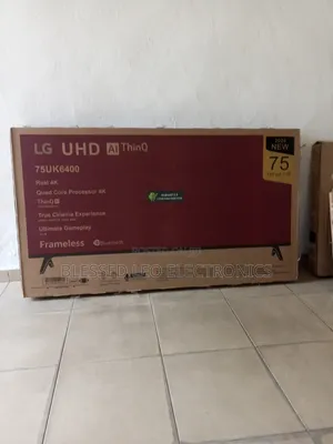 Lg Uhd Ai Thinq 75inches Smart Freamless Tv