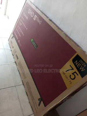 75 Inches With Inbuld Bluetooth Netflix Wi-Fi Facebook Googl