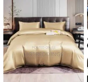 Lovely Silk Duvet, Bedsheet and 4 Pillow Cases