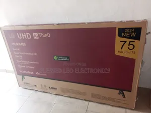 Freamless Lg Smart 75inches Tv