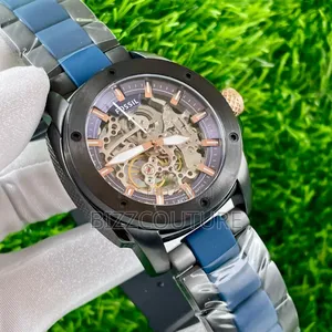 Original Fossil Mechanical Two-Tone Stainless Steel Watch