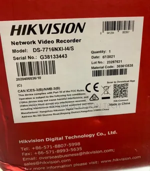 Hikvision Ds-7700 Network Video Recorder Ds-7716nxi-14/S