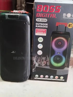 Powerful Bass Boss Digital Rechargeable Battery Speaker