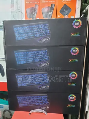 Kl220 - Wireless Keyboard and Mouse Set With Silent Scissor