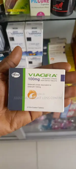 Pfizer Viagra Sildenafil Citrate 100mg X 4 Tablets