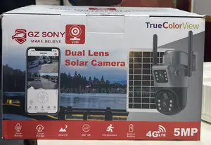 Intelligent Solar Energy Alert Security PTZ Cameras