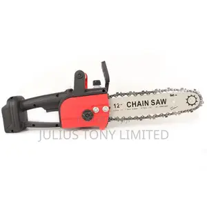 Cordless Chainsaw 12 Inches With Two Rechargeable Battery