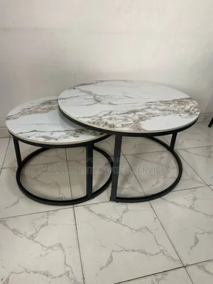 2 in 1 Marble Center Table