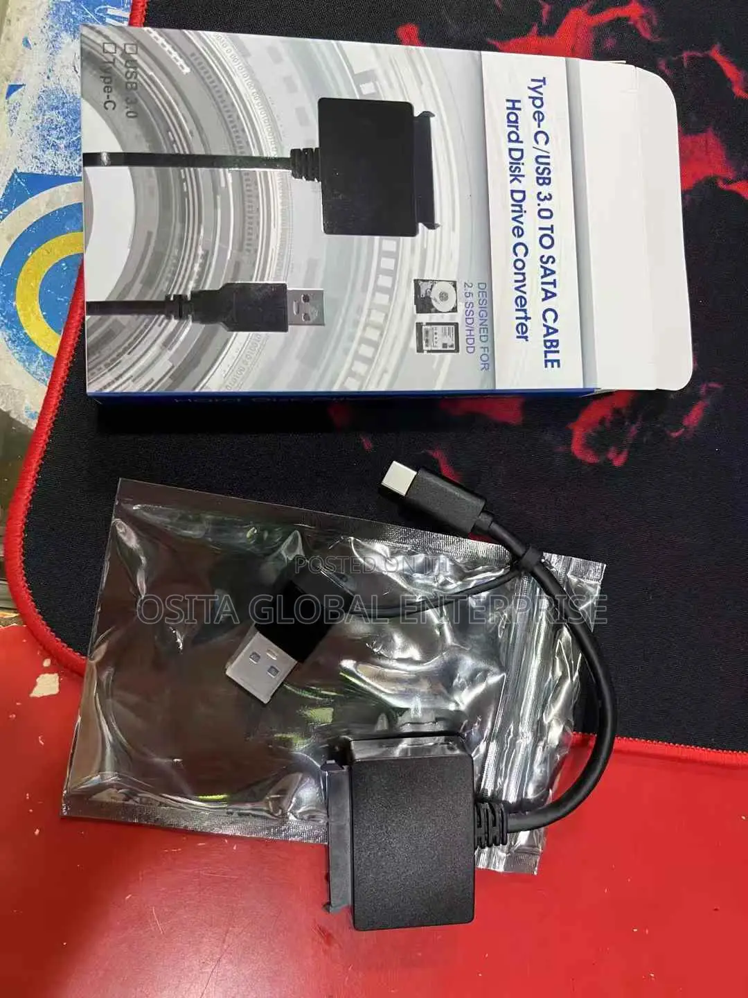 Type C and Usb 3.0 to Sata Cable Hard Disk Drive Converter