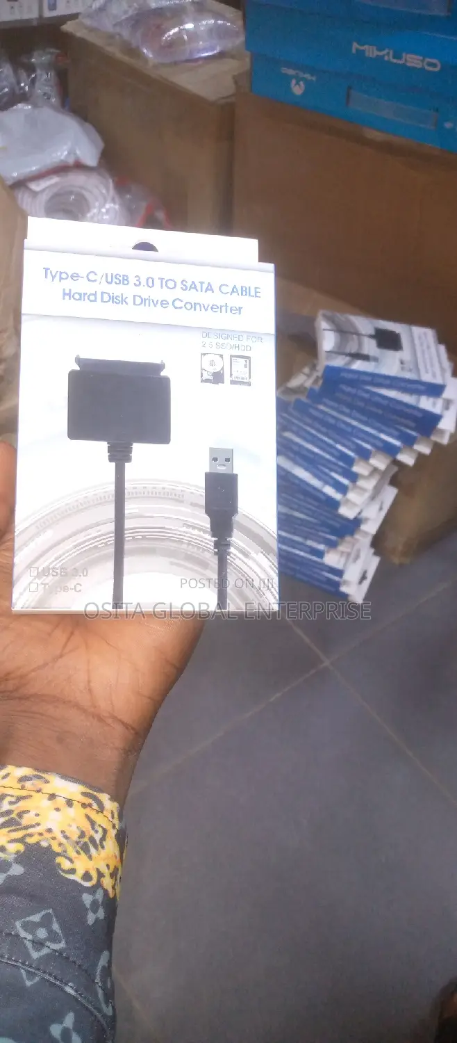 Type C and Usb 3.0 to Sata Cable Hard Disk Drive Converter