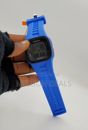 Blue Strap Digital Men's Wrist Watch