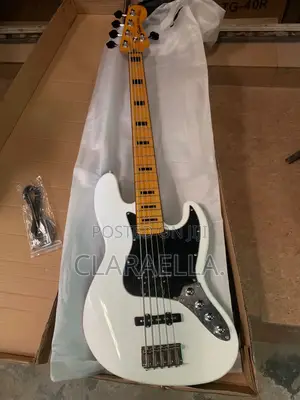 Quality Active Five String Squier by Fender Jazz Bass