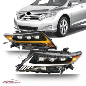 3torch Lens Led Headlights Toyota Venza 2010-2015