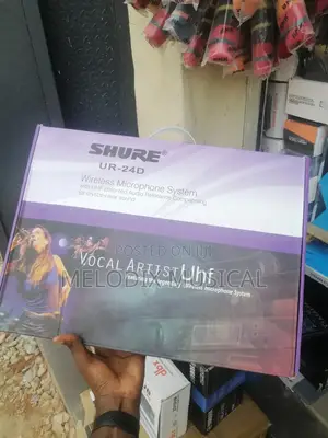 Shure Ur-24d Sm58 Wireless Microphone