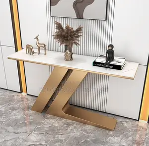 Modern Rounded Edge Console Table