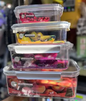 4 In1 Acrylic Storage Bowl Container