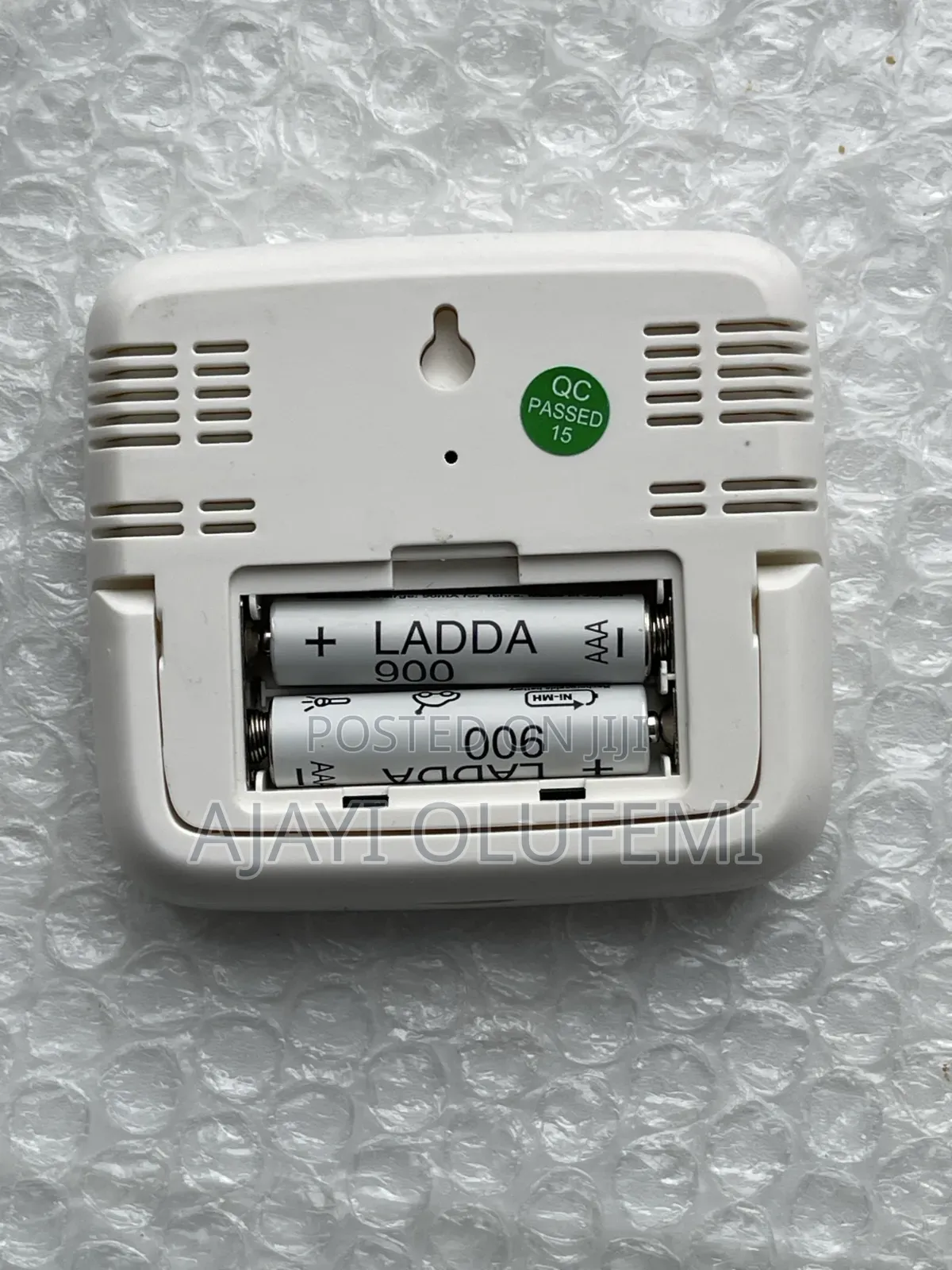 LCD Thermometer / Hygrometer With Clock.