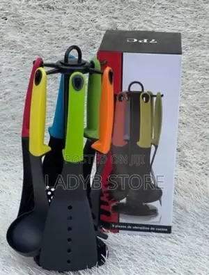 7pc Colour Nonstick Spoon
