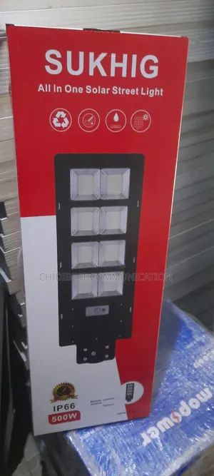 500wts Sukhig Solar Street Light Is Available