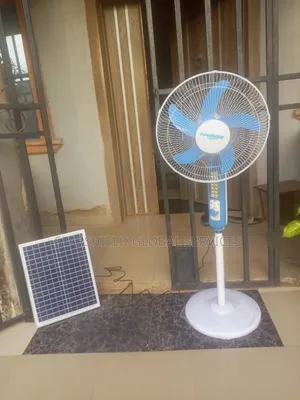 Solar Rechargeable Fan – Portable, Energy-Efficient Cooling