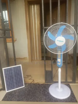 Solar Rechargeable Fan – Quiet, Portable Solar-Powered Air