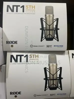 Nt1 5th Generation Silver Studio Condenser Microphone