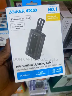 Anker Zolo Power Bank 30w 20000mah