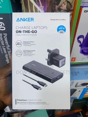 Anker Powercore+ 26800 Pd 45w Charge Laptops on the Go