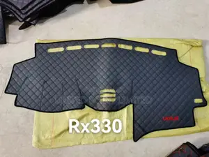 Leather Dashboard Cover for Rx330 Black