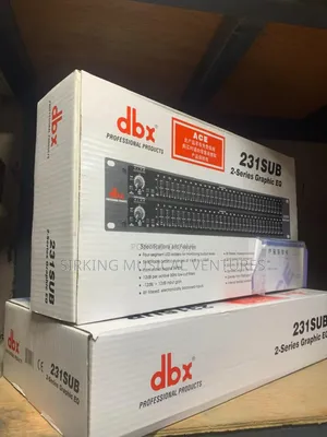 DBX Equalizer Double With Sub Output 32band Eq231
