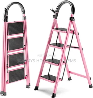 4 Steps Ladder (Pink)