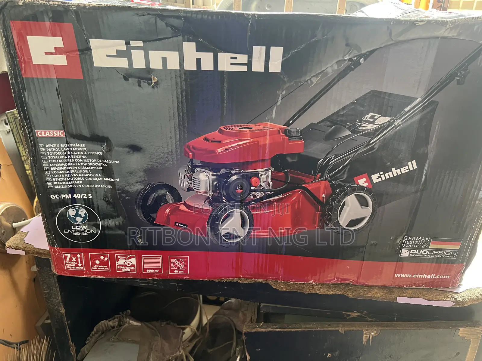 Einhell 5hp Mower