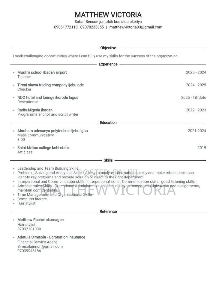 Sales Representative