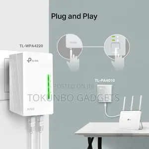 Tp-link Av600 Powerline Wired/ Wifi Network Extender Adapter