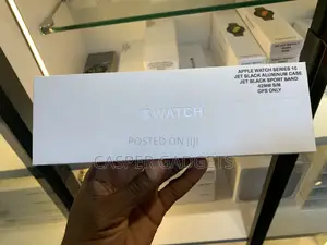 Apple Watch S10 42mm Black Ai Black S/M GPS