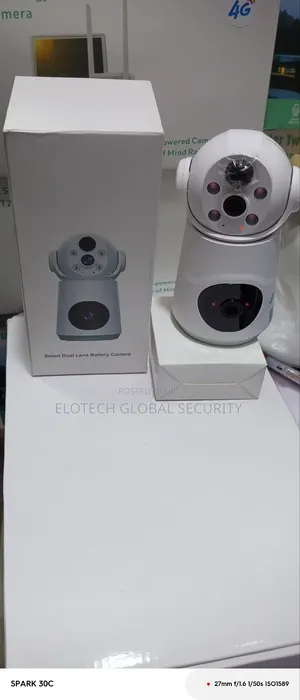 Smart Dual Lens Battery Camera