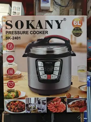 6 Liters Digital Electric Pressure Cooker Pot