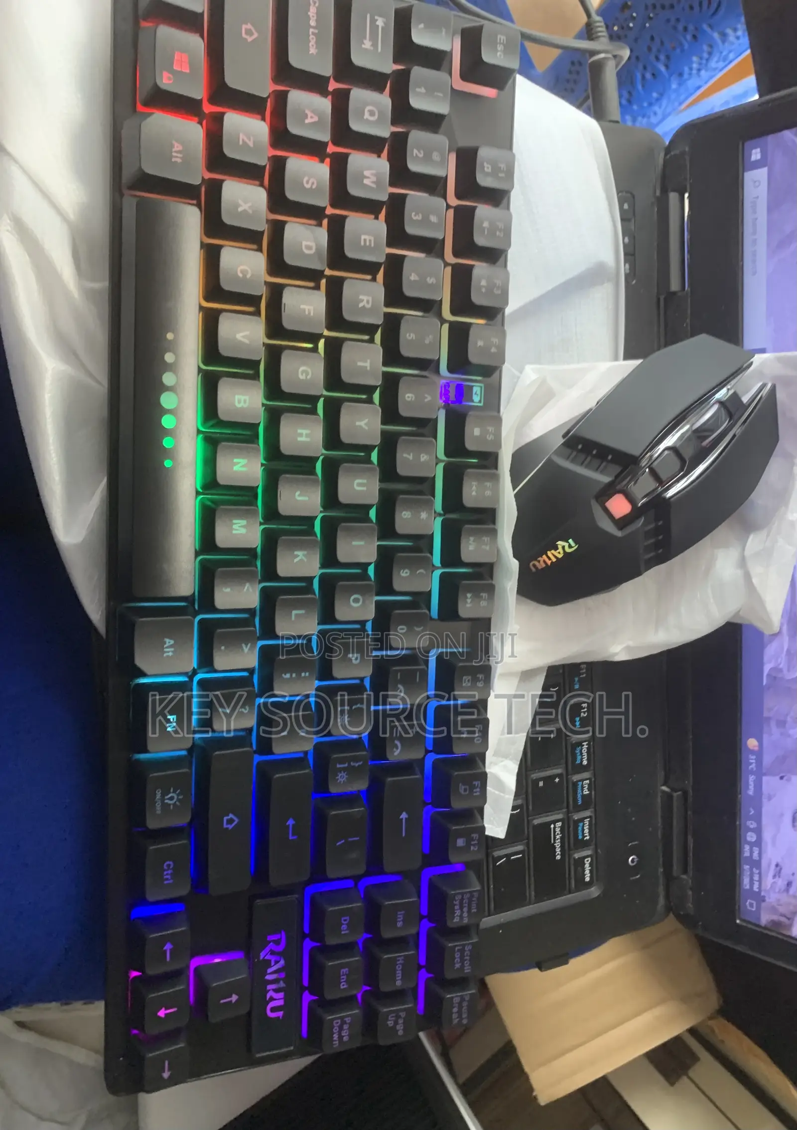 R905 Wireless Gaming Mouse and Keyboard With RGB Backlit