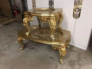 Good Centre Table and Side Stools