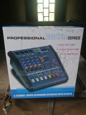 Yamaha 4 Channel Powered Mixer Amplifier With Usb Sd Card