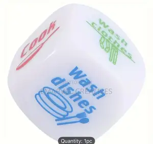 Housework Dice Set - Fun Adult Game for Couples,