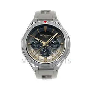 Hifuture Active Silver Smart Watch 1.43 Inch Amoled Display