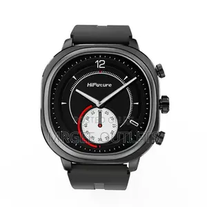 Hifuture Aix Lite Black Smart Watch 1.43 Inch Amoled Display