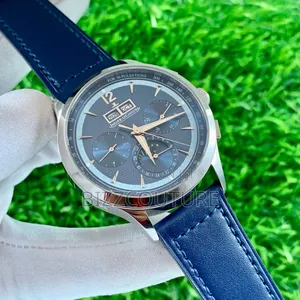 Original Jaeger-Lecoultre Blue Genuine Leather Strap