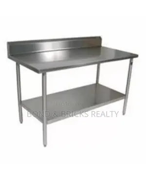 Commercial Work Table - Stainless Steel