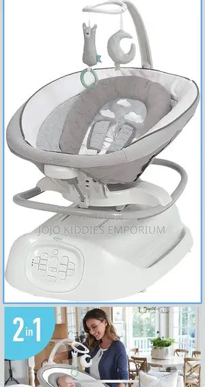 Us Used Graco Baby 2 In1 Swing and Rocker Cry Detection Technology