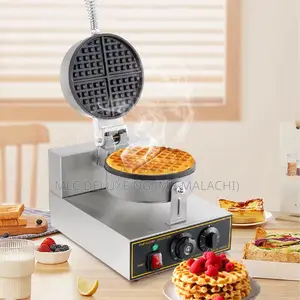 Electric Waffle Maker(Circle Type)Deep Nonstick Waffle Baker